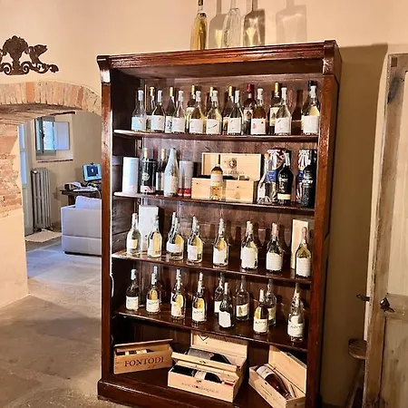 Nel Castello Del Cardaneto Lägenhet Montone (Umbria)