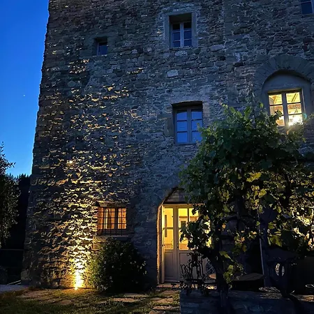 Nel Castello Del Cardaneto Lägenhet Montone (Umbria)